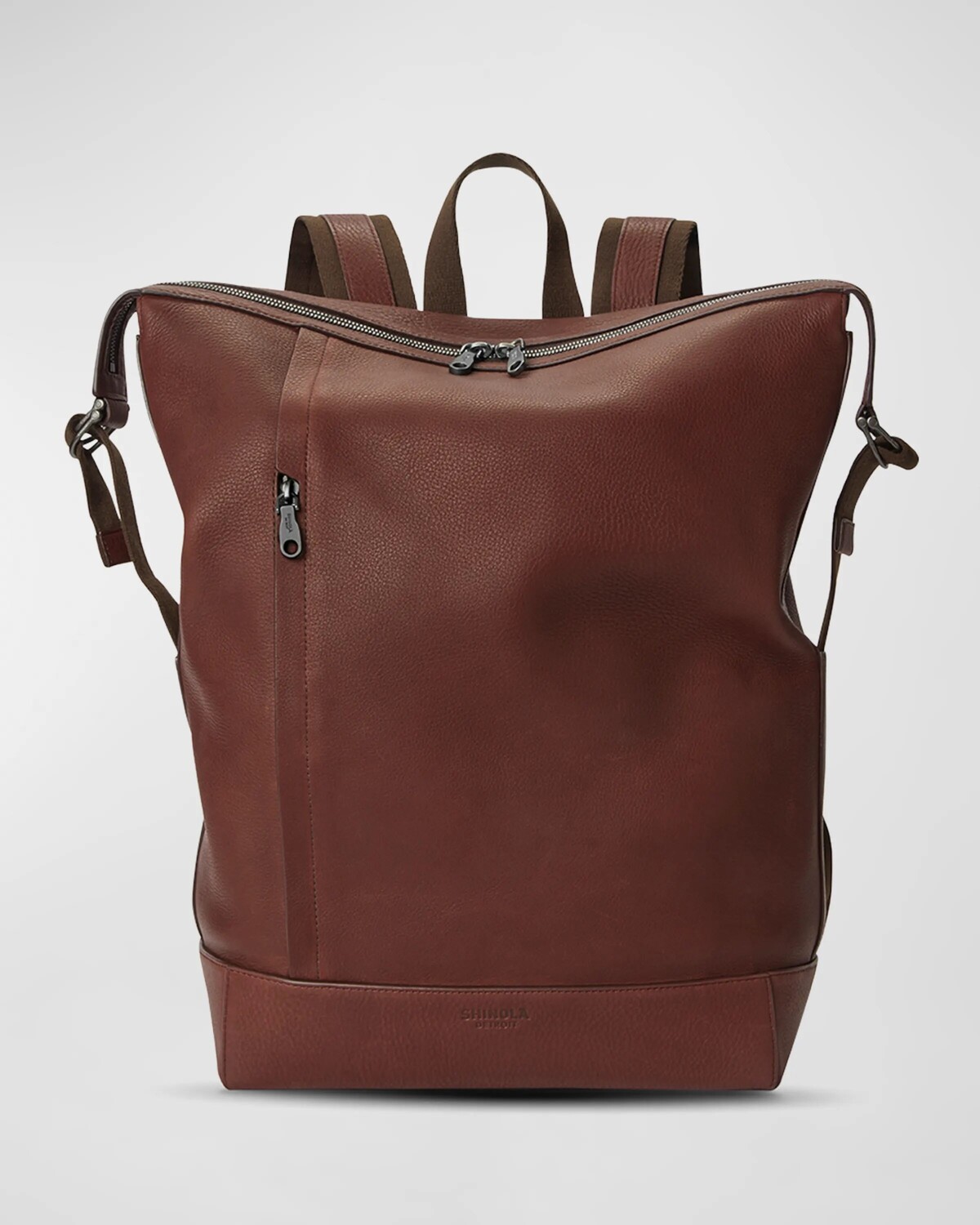 

Мужской кожаный рюкзак Canfield Shinola, цвет Dark Red