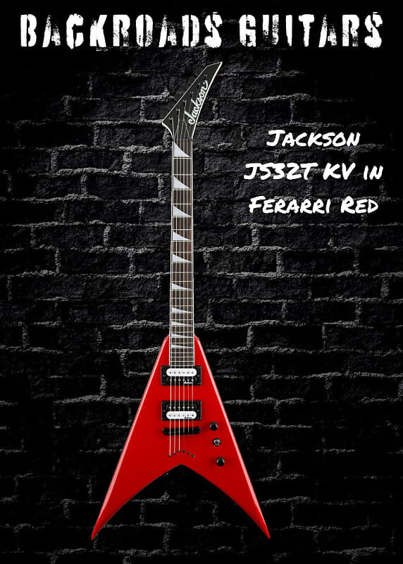 

Электрогитара Jackson King V JS32T Ferrari Red