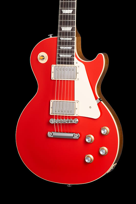 

Электрогитара Gibson Les Paul Standard 60s Plain Top, Cardinal Red Top