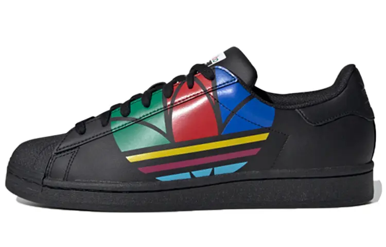 

Adidas Originals Superstar Pure Разноцветный трилистник — Core Black