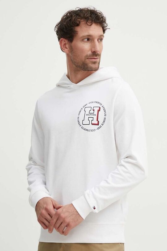 

Хлопковая толстовка Tommy Hilfiger, белый
