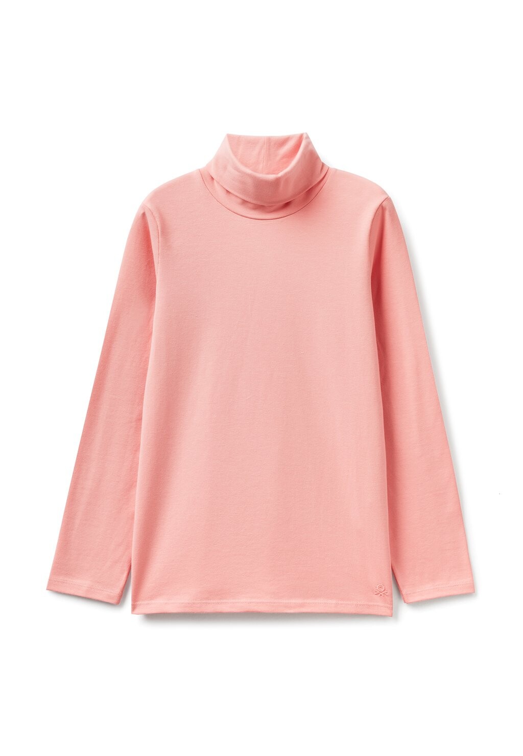 

Футболка с длинным рукавом Stretch United Colors of Benetton, розовый