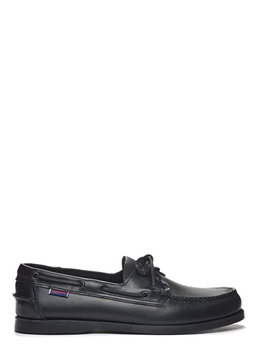Кожаные черные мужские повседневные туфли Sebago мужские повседневные туфли плетеные кожаные туфли с узором без застежки деловые черные разные цвета размеры 38 47