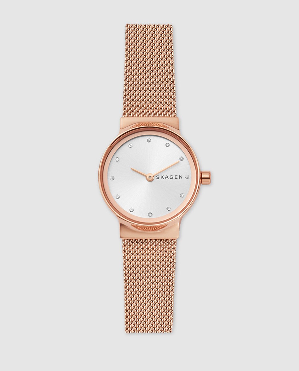 цена Skagen Freja SKW2665 розовые женские часы из стали Skagen, розовый