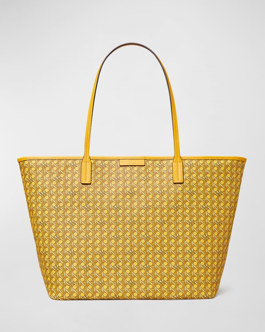 

Плетеная большая сумка Every-Ready с монограммой Tory Burch