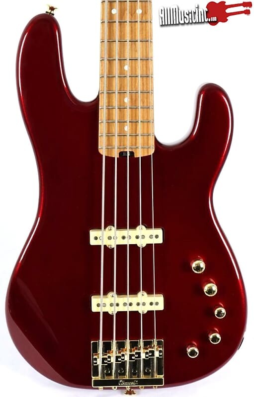 

Басс гитара Charvel Pro Mod San Dimas 5-String Candy Apple Red Electric Bass Guitar
