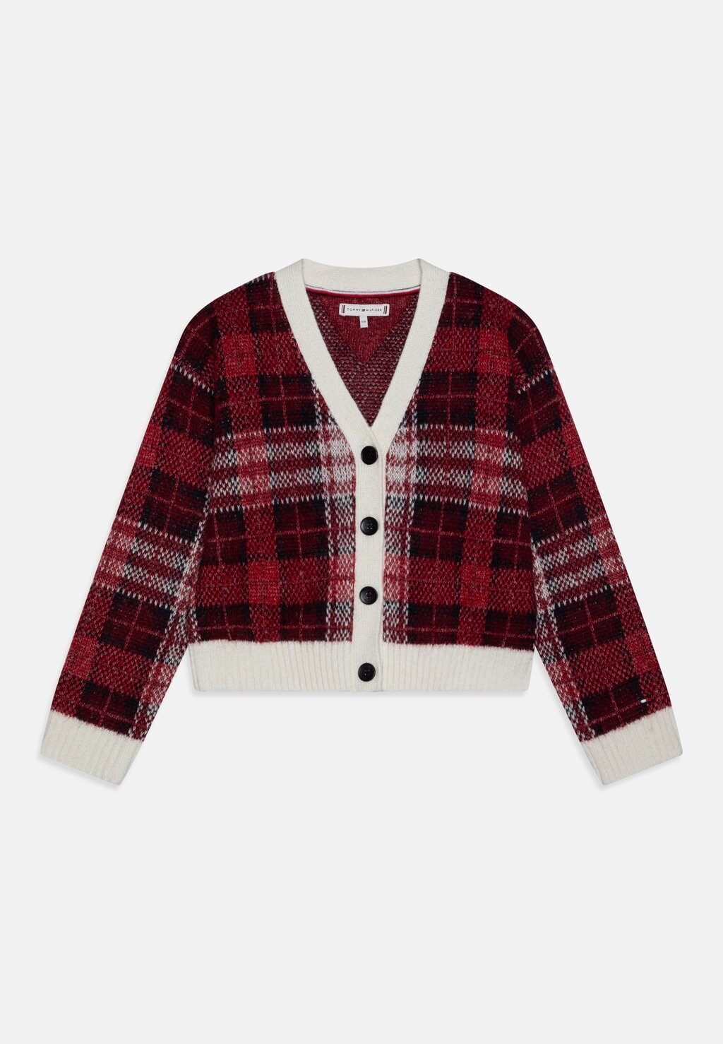 

Кардиган Tartan Cardigan Tommy Hilfiger, красный