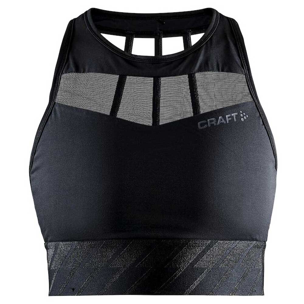 

Спортивный бюстгальтер Craft Charge Cropped Mesh, черный