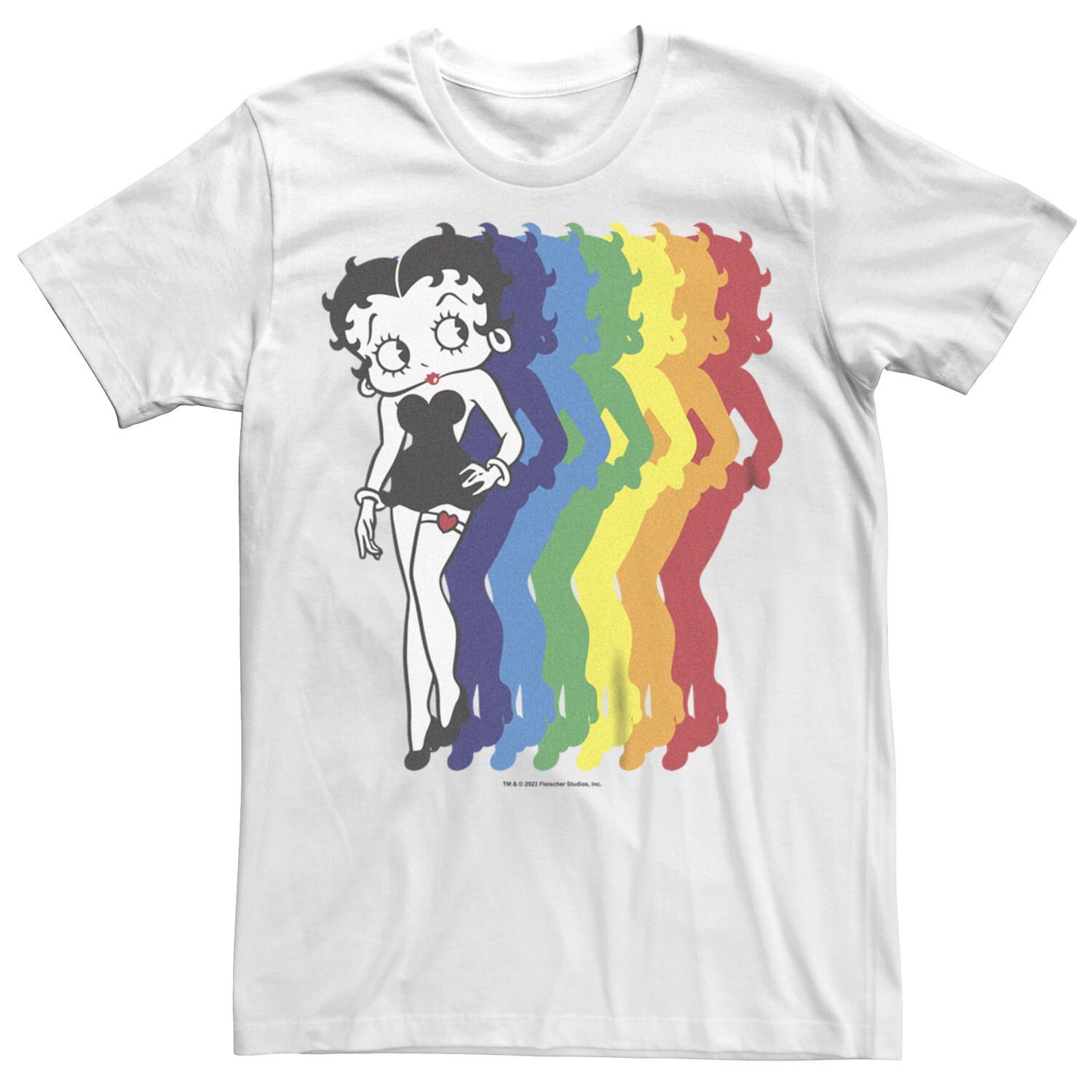 

Детская футболка с рисунком бойфренда Betty Boop Pride Silhouette Licensed Character