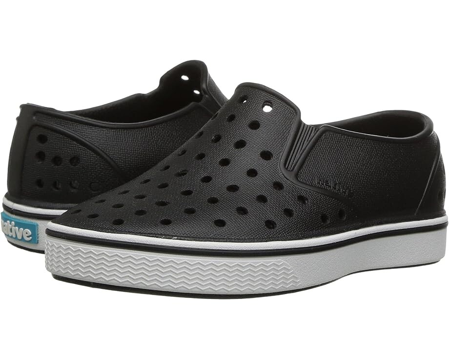 

Кроссовки Native Shoes Miles Slip-On, цвет Jiffy Black/Shell White