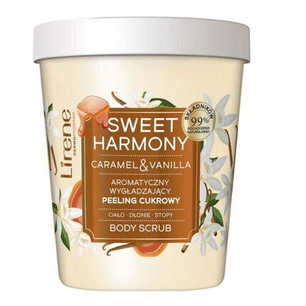 

Ароматический сахарный скраб Lirene Sweet Harmony для разглаживания кожи, New