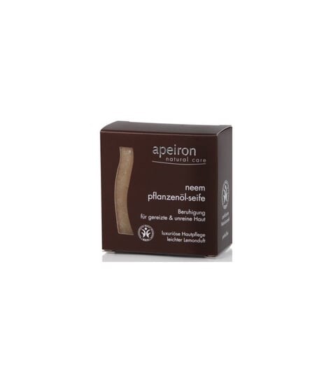 

Мыло с нимом, легкое и расслабляющее, с ароматом лимона, 100 г APEIRON