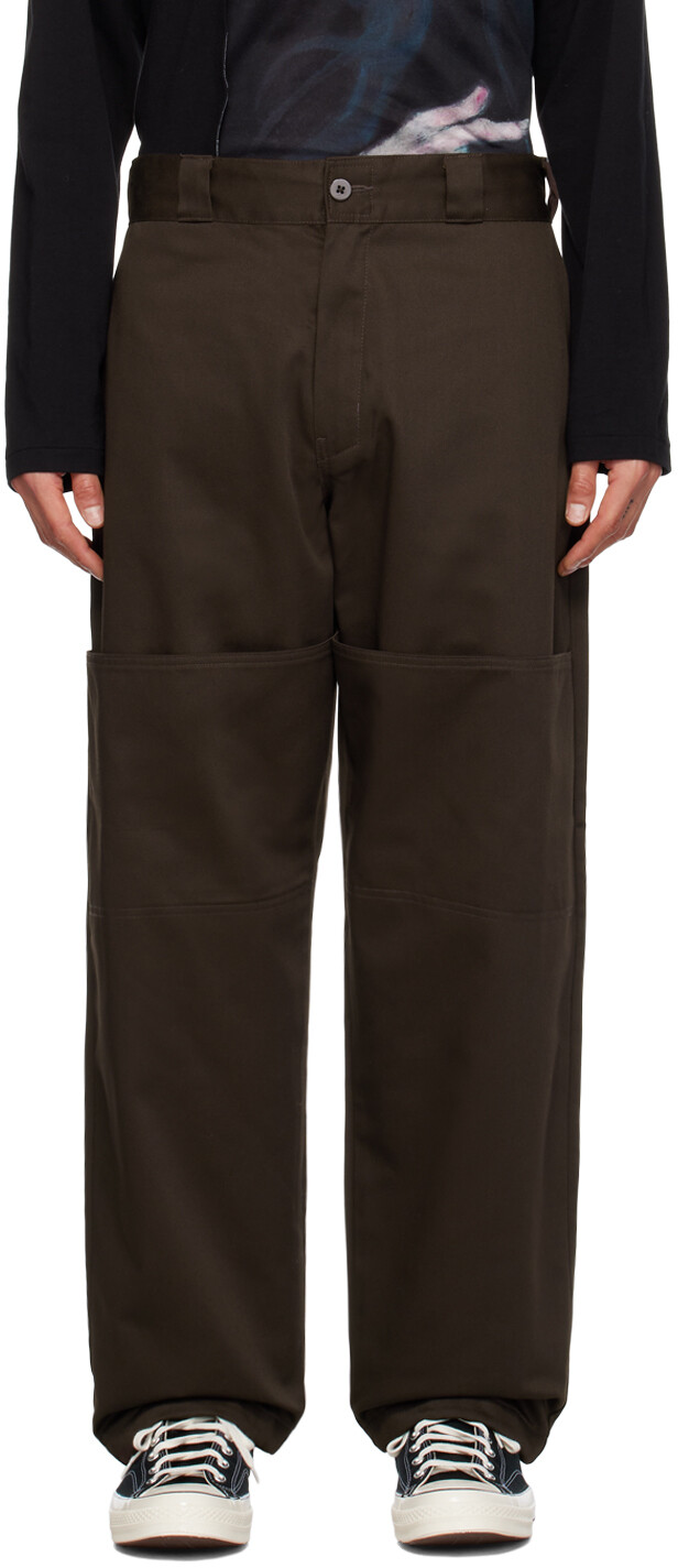 

Коричневые брюки N.Hoolywood Dickies Edition, Коричневый