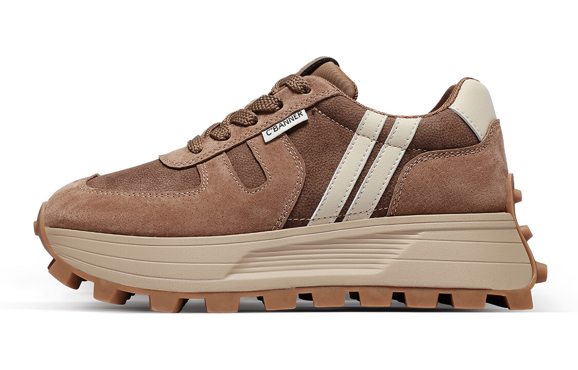 

Кроссовки C°BANNER Lifestyle Shoes Women's Low-top Camel, коричневый