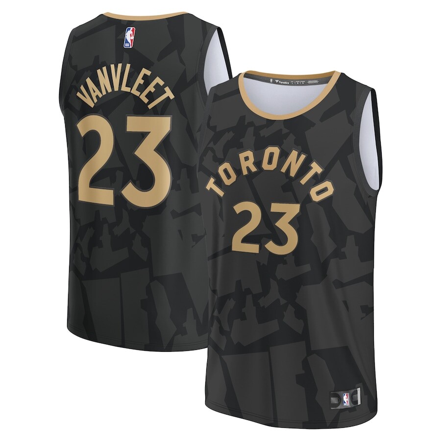 

Джерси Fanatics Branded Toronto Raptors, черный
