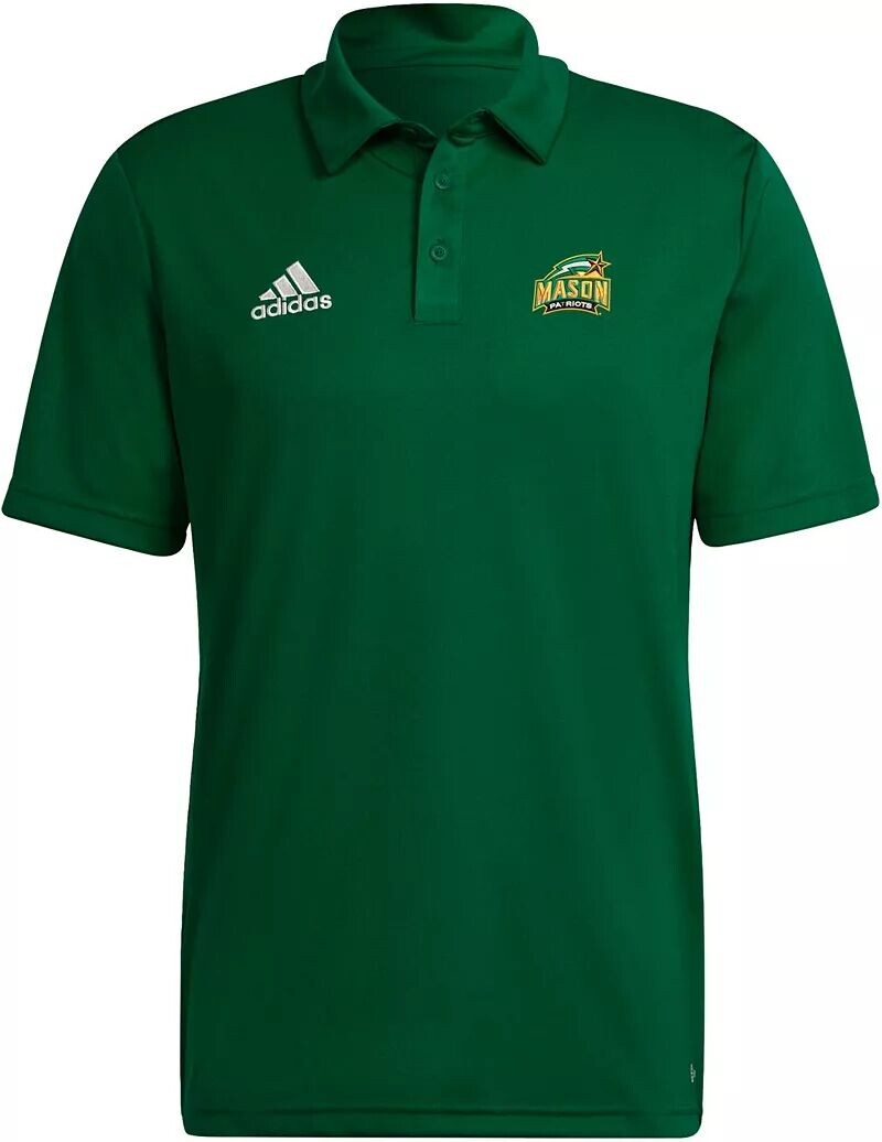 

Мужская футболка-поло Adidas George Mason Patriots Green Entrada