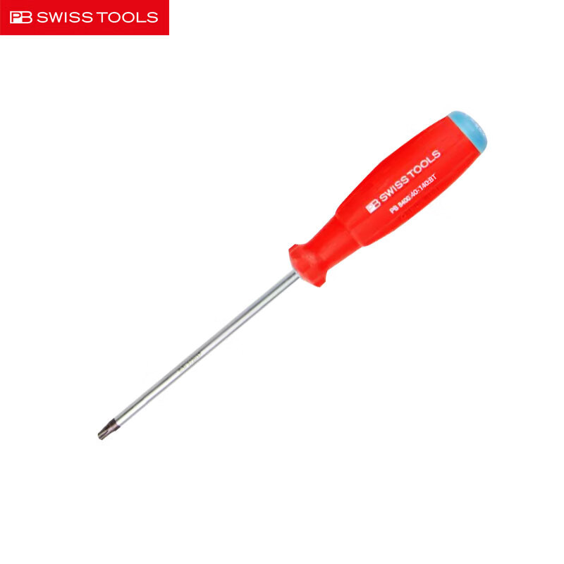 PB SWISSTOOLS Швейцарская двухкомпонентная отвертка Torx с отверстием T40×140 мм. Отвертка PB 8400.B 40-140.