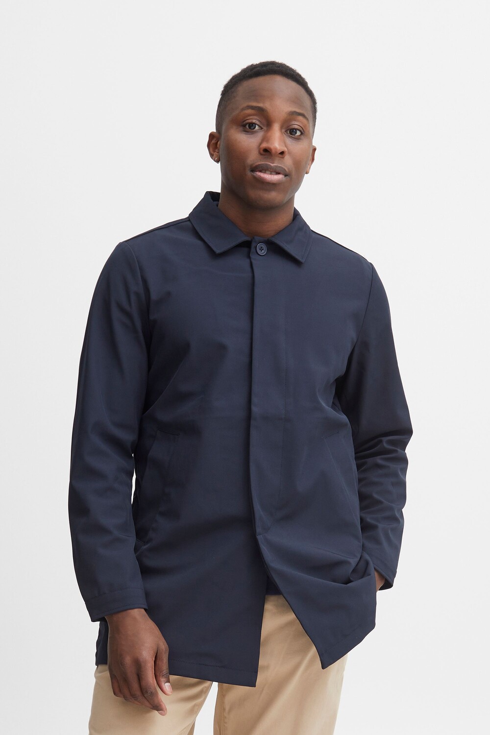 

Куртка CASUAL FRIDAY Langjacke CFOakland mac jacket 20503889, синий