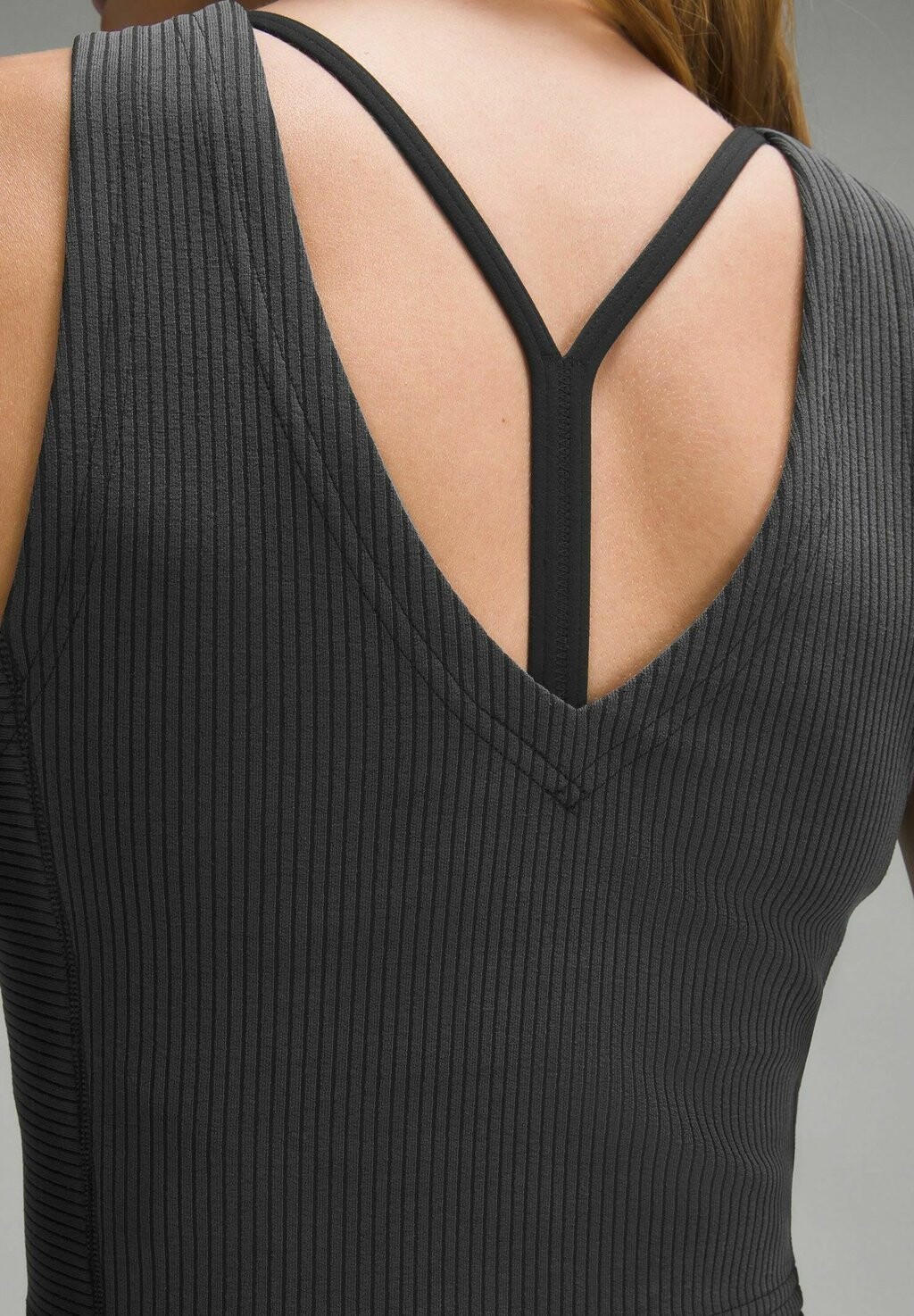 

Топ SOFTSTREME CROPPED TANK lululemon, черный