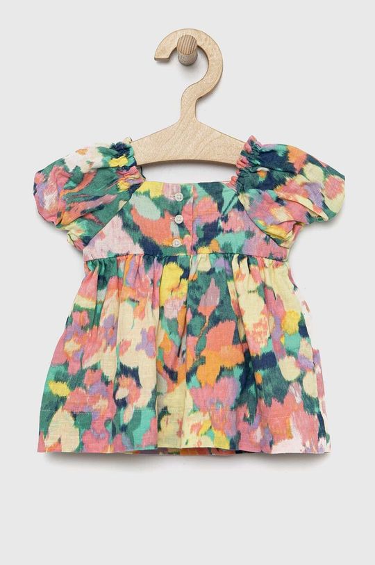 Льняное детское платье GAP, мультиколор детское льняное платье gap мультиколор