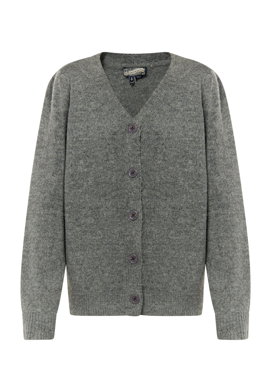 

Толстовка DreiMaster Strickjacke, цвет Dunkelgrau Melange