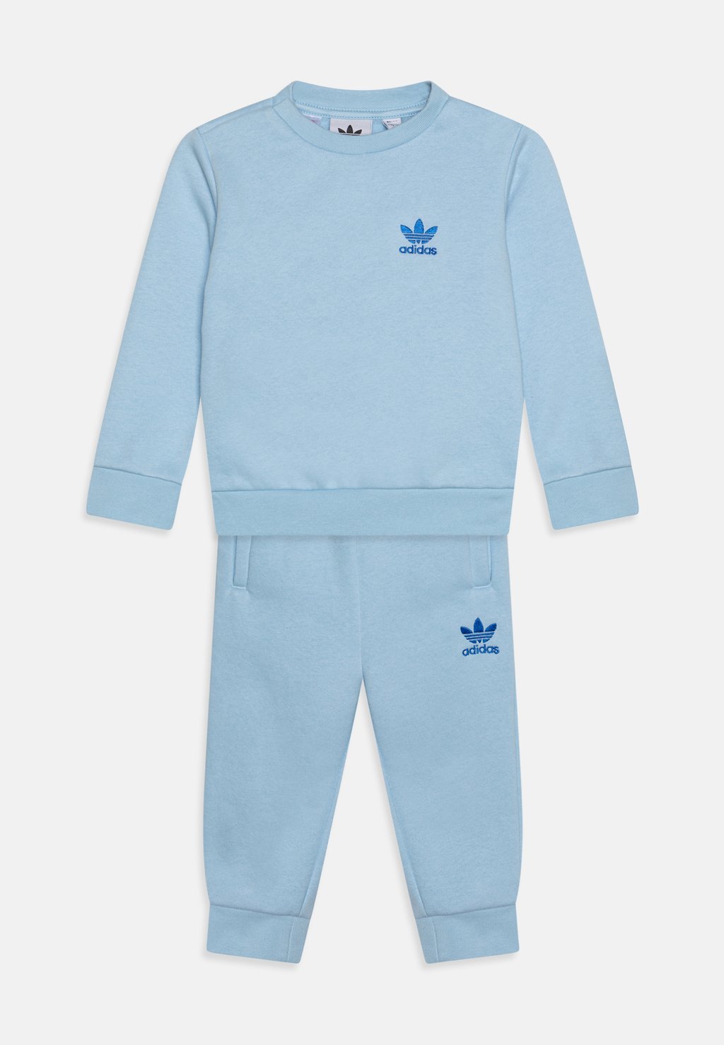 Спортивный костюм CREW INFANT UNISEX SET adidas Originals, цвет clear sky цена и фото