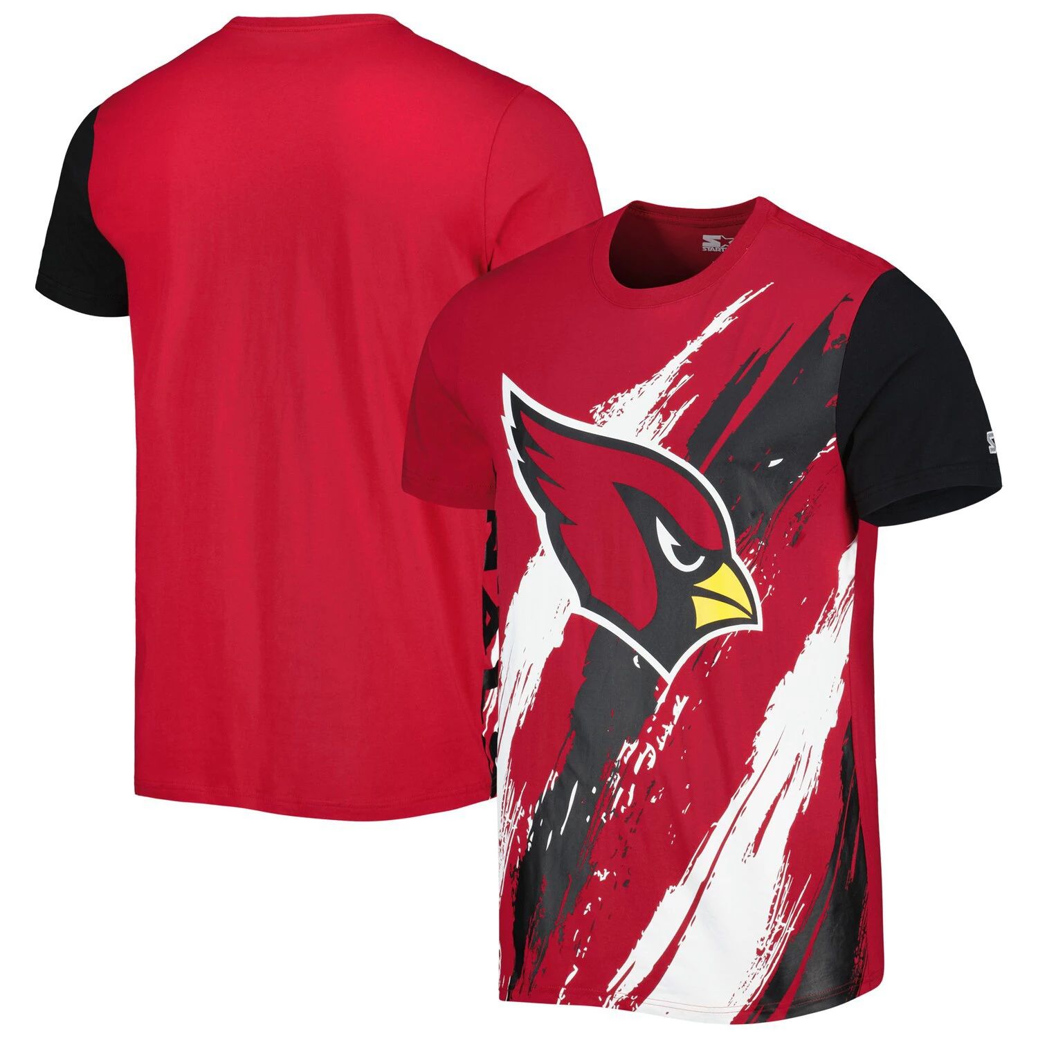 Мужская футболка Cardinal Arizona Cardinals Extreme Defender Starter мужская футболка с длинным рукавом cardinal белая arizona cardinals halftime starter мульти