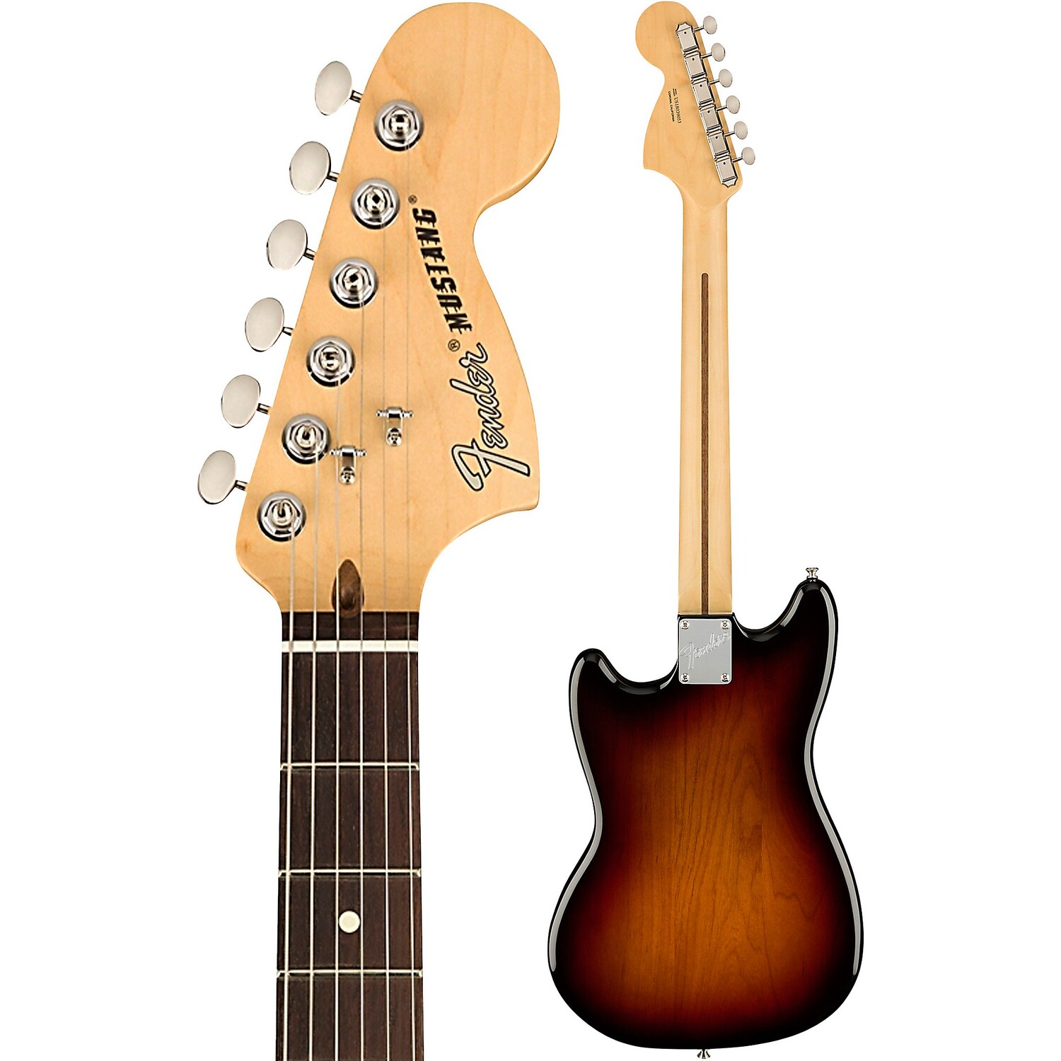 

Электрогитара Fender American Performer Mustang с накладкой из палисандра, 3 цвета Sunburst