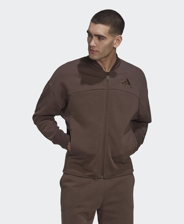 

Тренировочная куртка adidas, коричневый