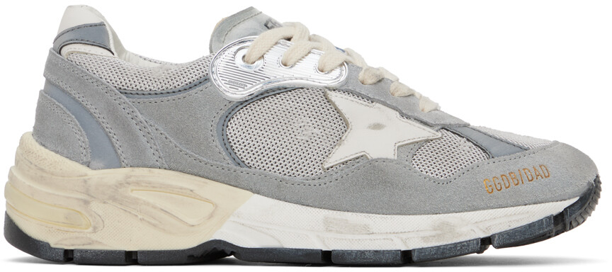 

Серые кроссовки «Бегущий папа» Golden Goose