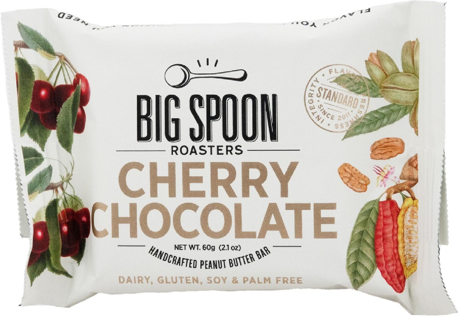 

Батончик с арахисовым маслом - вишневый шоколад Big Spoon Roasters