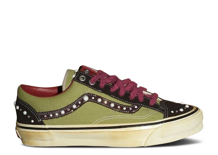 

Кроссовки Vans SATOSHI NAKAMOTO X Old Skool 36, цвет Black Green