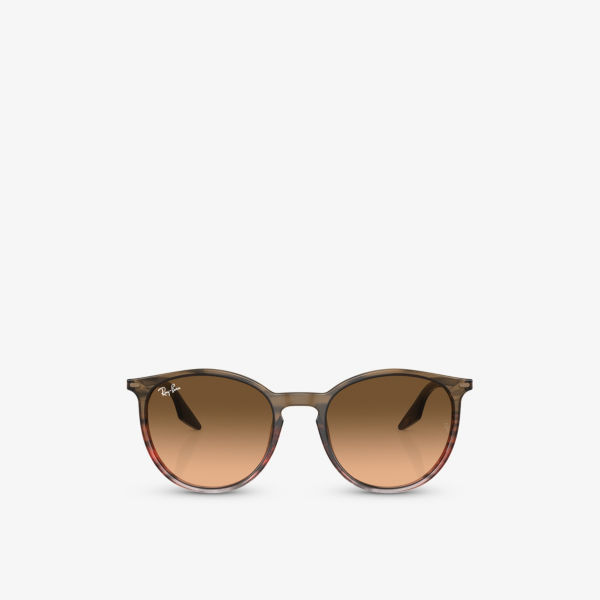 Солнцезащитные очки RB2204 в хрустальной оправе фантос Ray-Ban, коричневый 28095