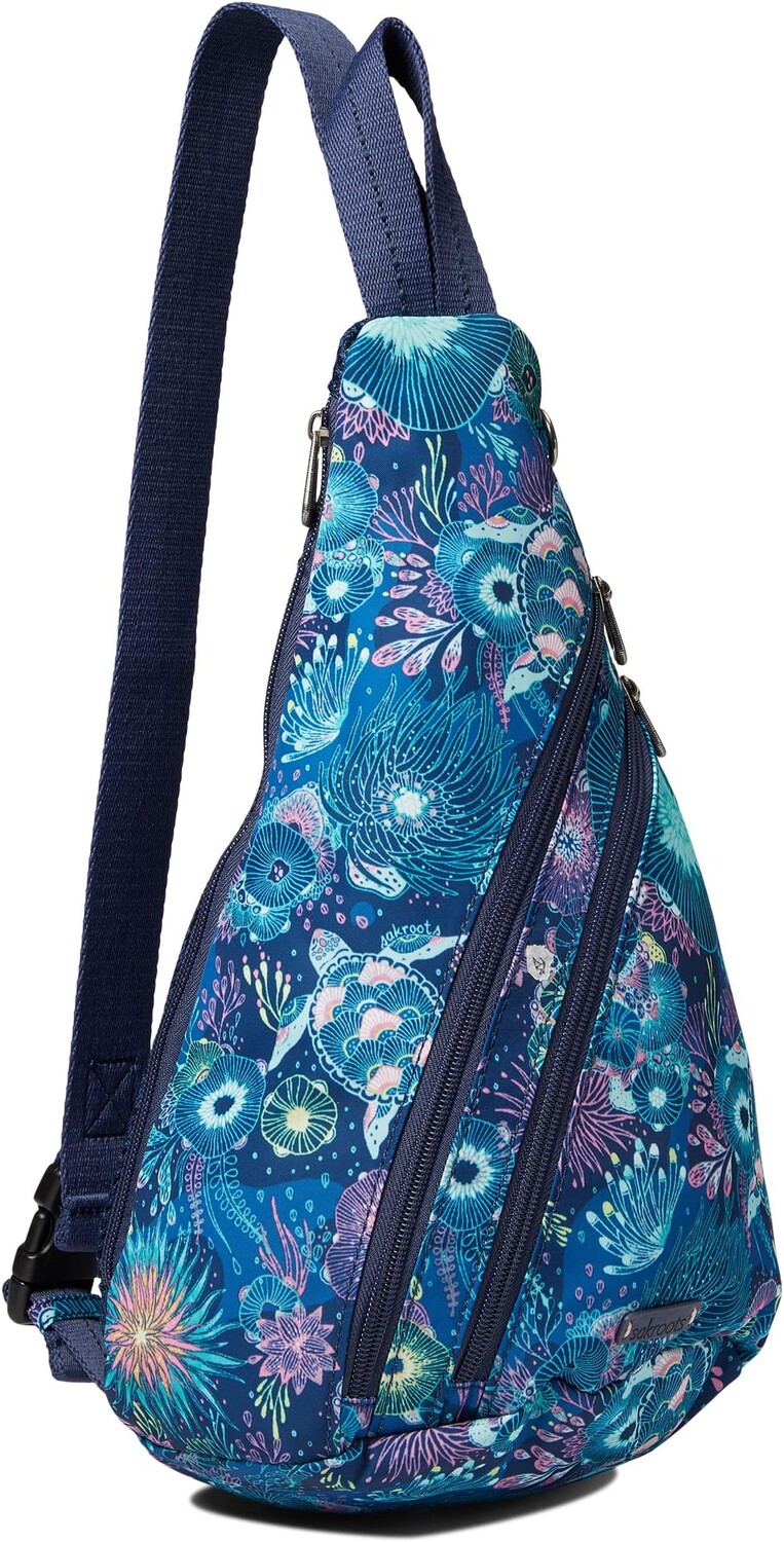 

Рюкзак On The Go Sling Backpack The Sak, цвет Royal Blue Seascape 2