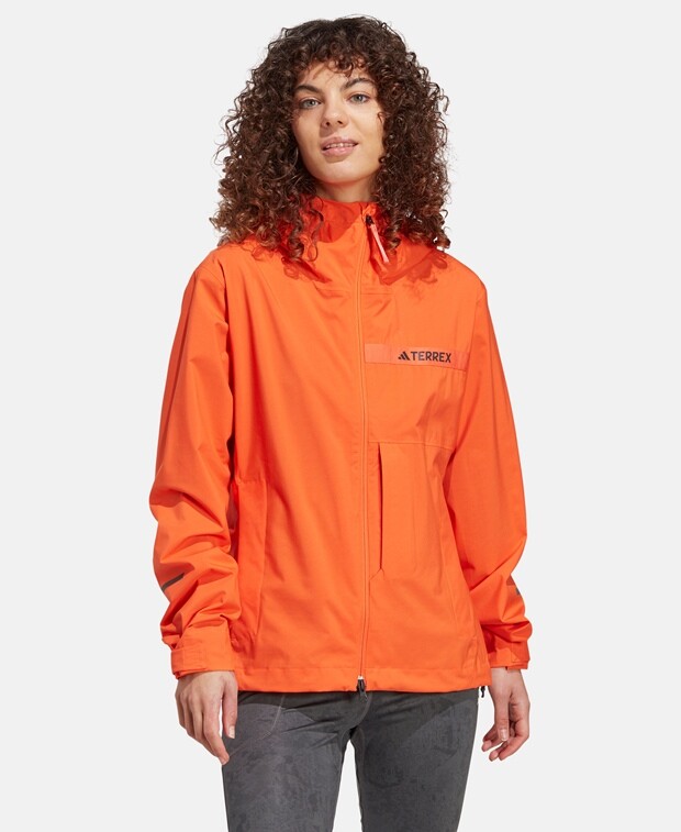 

Дождевик adidas, оранжевый