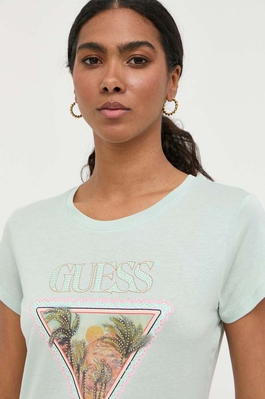 

Футболка Guess, зеленый