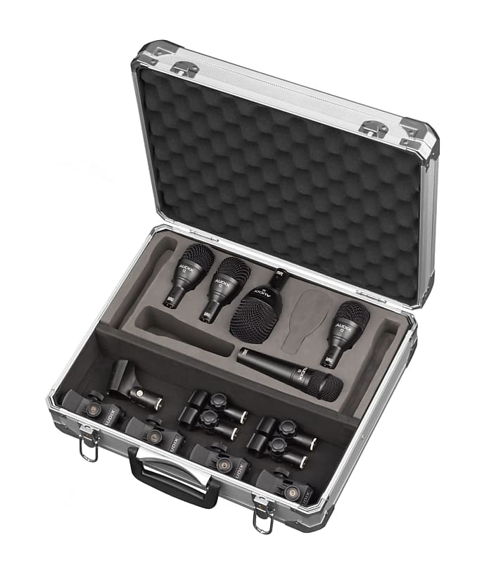 Комплект барабанных микрофонов Audix FP5 Fusion Series 5 Piece Mic Pack комплект из 5 микрофонов для ударных audix fp5