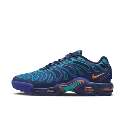 

Кроссовки Nike Air Max Plus Drift, цвет Midnight Navy/Dusty Cactus/Persian Violet/Total Orange