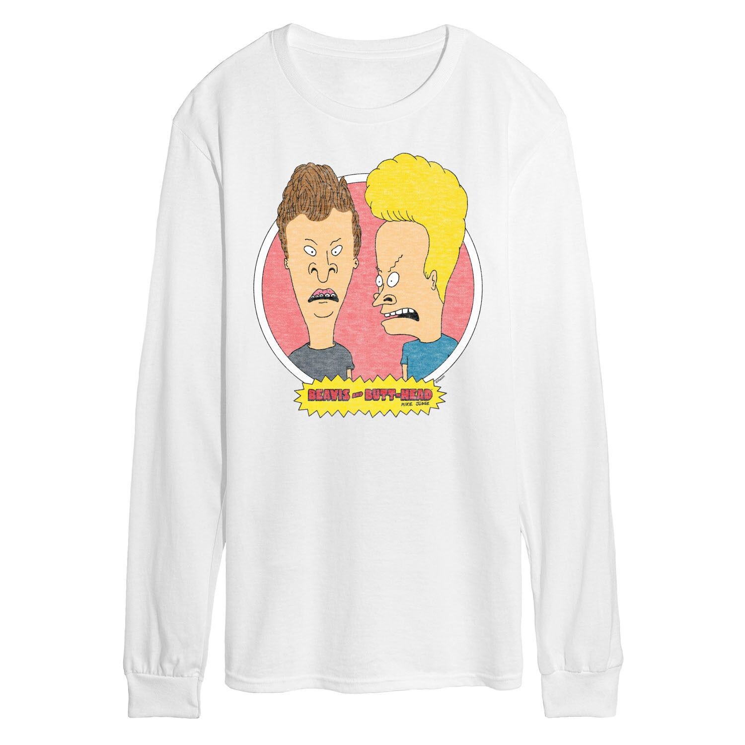 

Мужская футболка с длинными рукавами Beavis And Butthead 30th Licensed Character