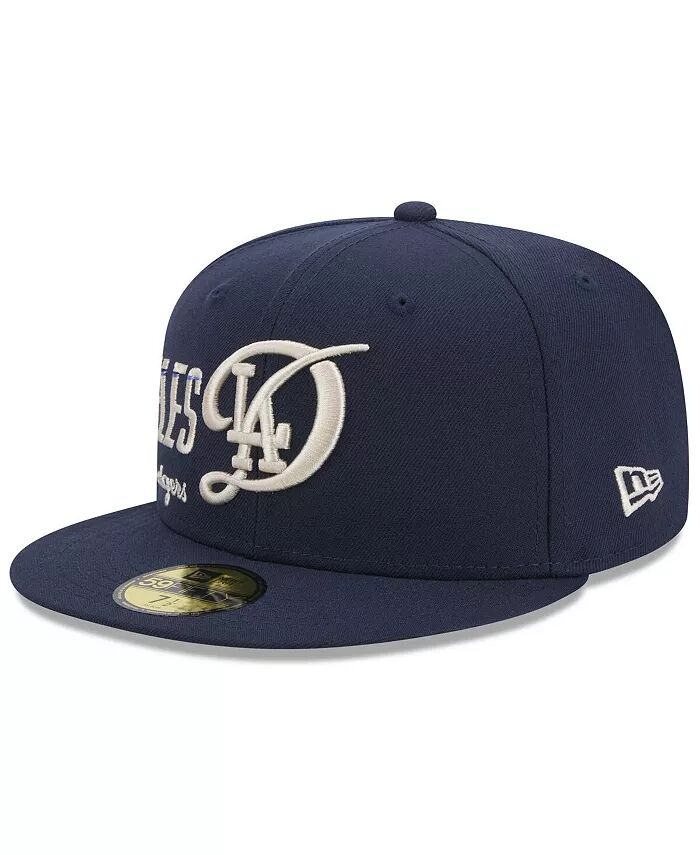 

Мужская темно-синяя кепка Los Angeles Dodgers 2024 City Connect Icon 59FIFTY New Era, синий