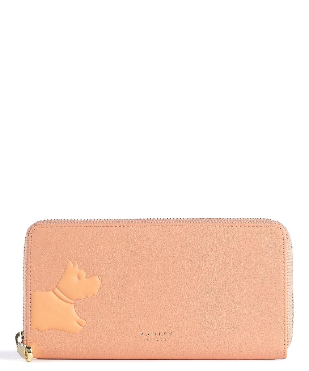 

Кошелек для штампов из зернистой яловой кожи Radley London, оранжевый