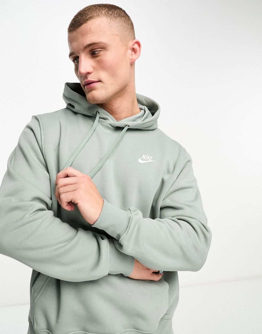 

Зеленая худи Nike Club, Зеленый