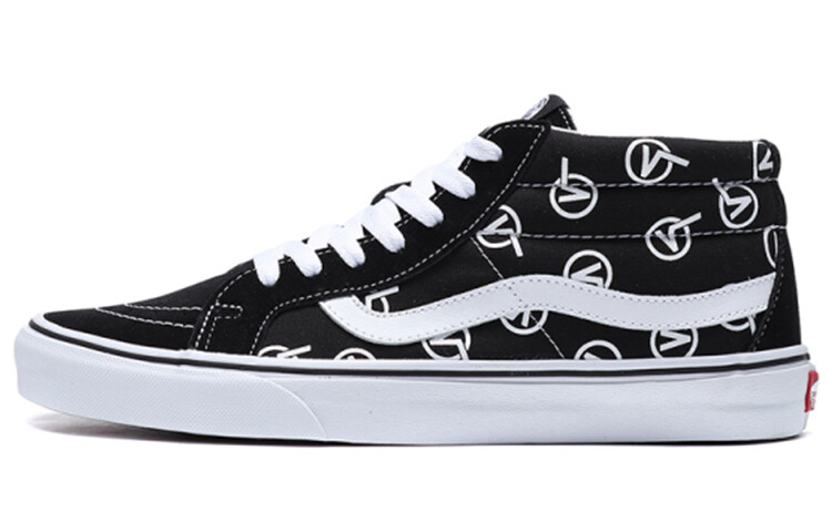

Туфли для скейтбординга унисекс Vans Sk8 Mid, черные
