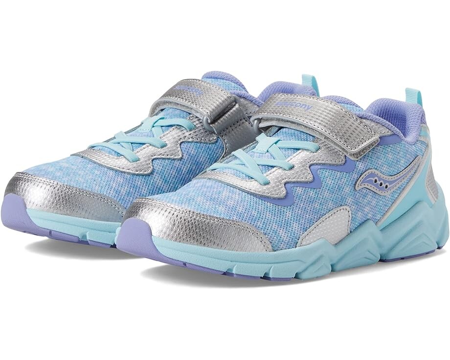 

Кроссовки Saucony Flash A/C 3.0, цвет Silver/Purple