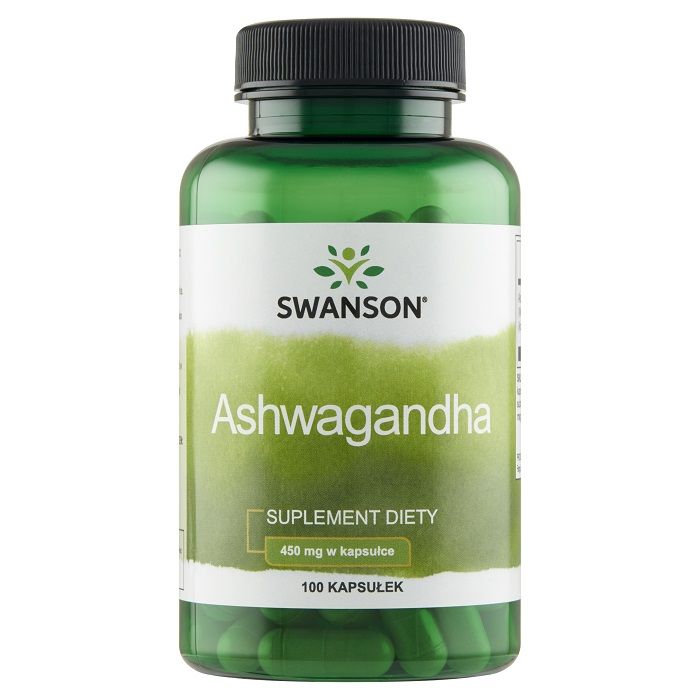 Подготовка к памяти и концентрации Swanson Ashwagandha , 100 шт капсулы поддерживающие увеличение энергии и концентрации swanson full spectrum turmeric ashwagandha