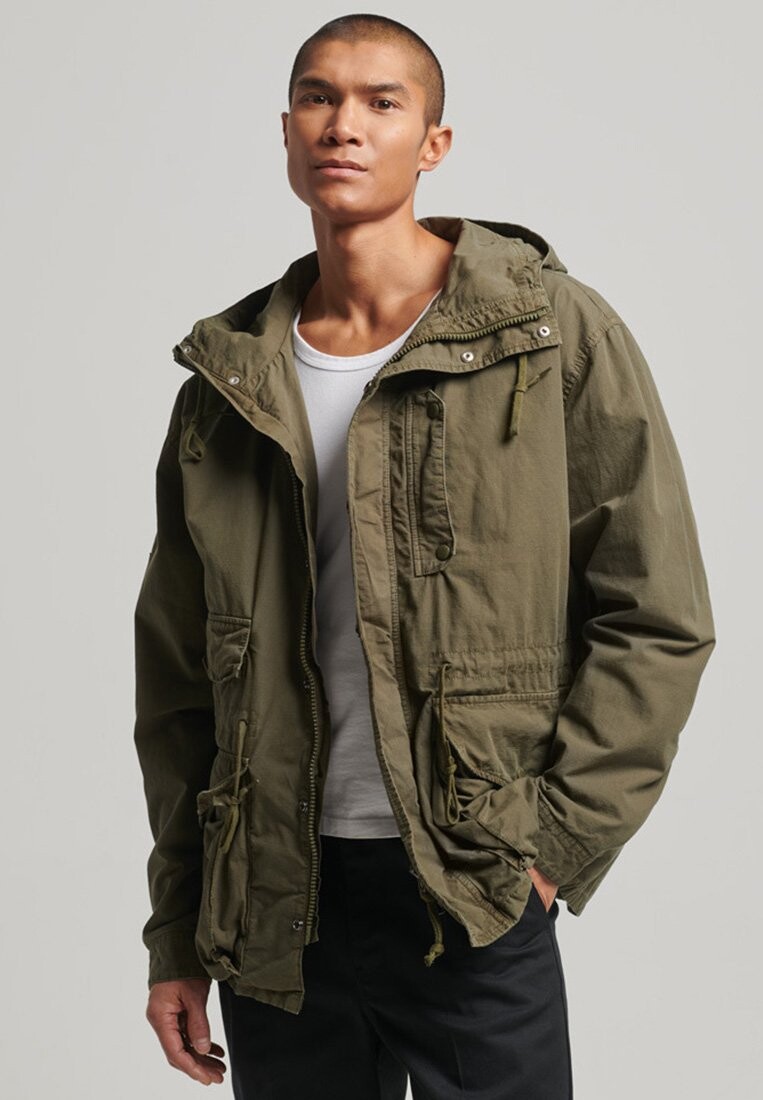 

Парка Superdry, Серый