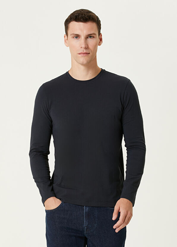 

Футболка с длинным рукавом Corneliani, синий