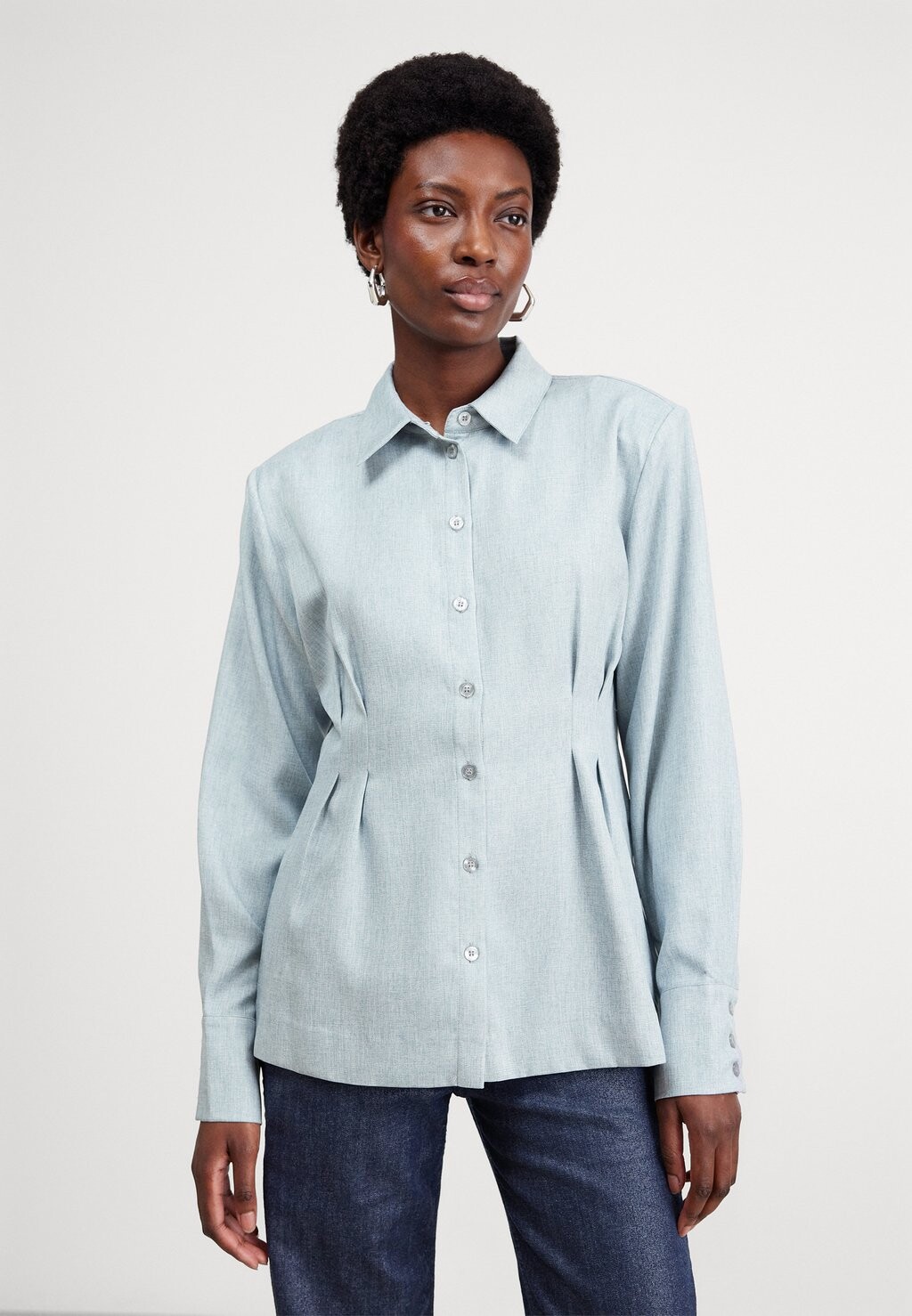 

Блузка CIMMAGZ SHIRT Gestuz, Светло-синий