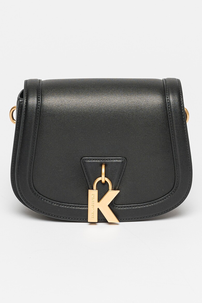 

Кожаная сумка K/Lock Karl Lagerfeld, черный