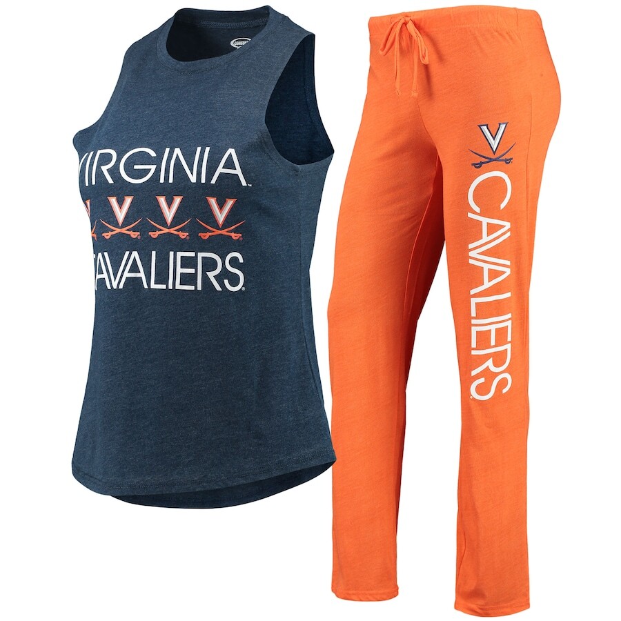 

Пижамный комплект Concepts Sport Virginia Cavaliers, оранжевый